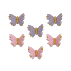 Syötävät sokeriperhoset 6kpl