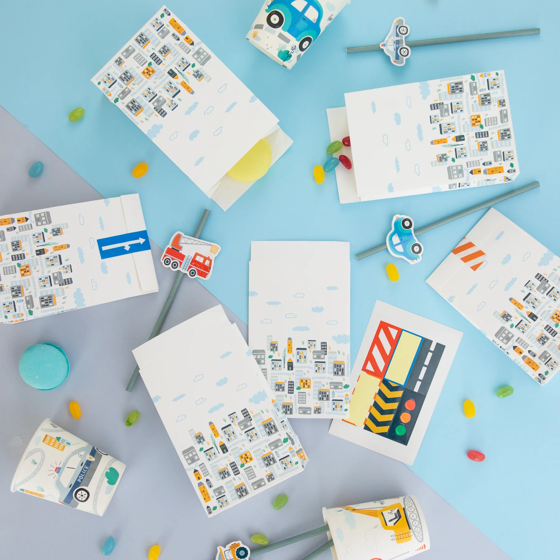 Kaverilahjapussit, autot 6kpl - Image 2