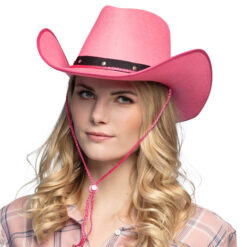 Cowboy hattu Wichita pinkki