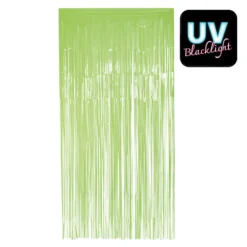 Neon vihreä UV taustaverho 200x100cm