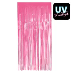 Neon pinkki UV taustaverho 200x100cm