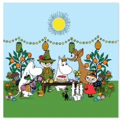 Lautasliinat, Muumi 33x33cm 20kpl