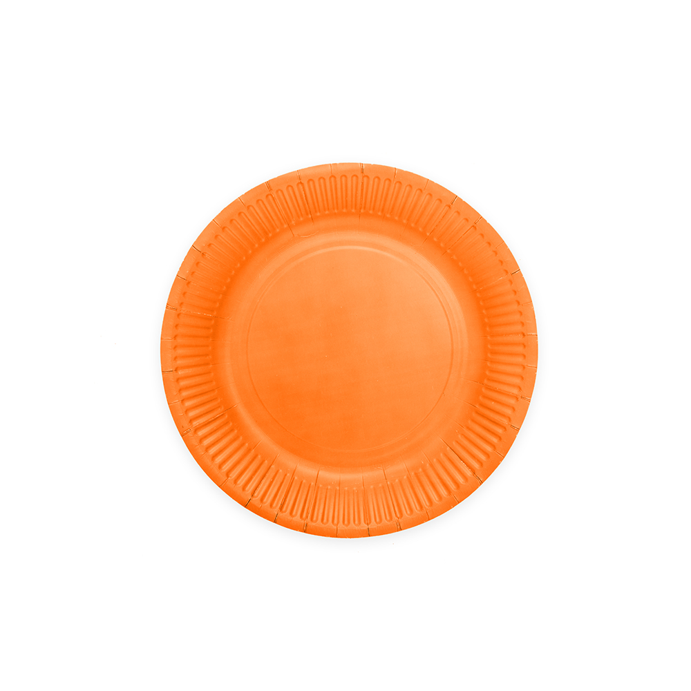 Oranssit lautaset 8kpl