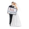 Hääpari koristefiguri -Just Married