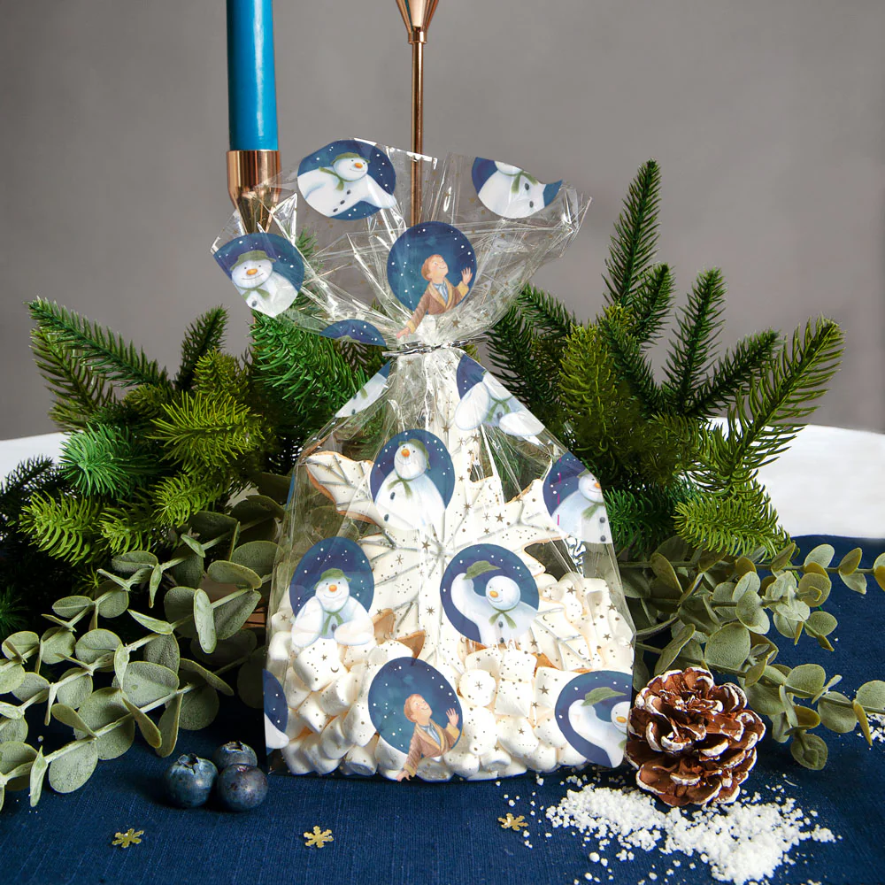 Snowman sellofaanipussit 20kpl - Image 2