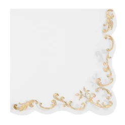 Lautasliinat, ornamenttireuna kulta