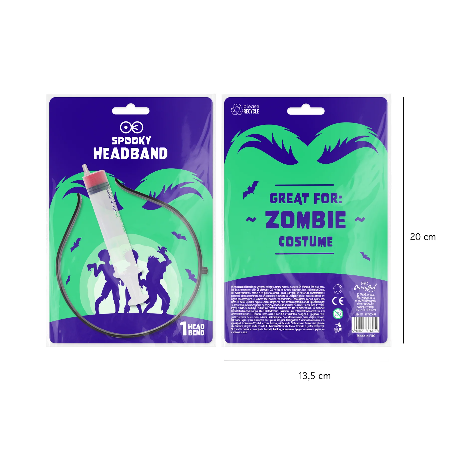 Hiuspanta halloween ruisku - Image 3