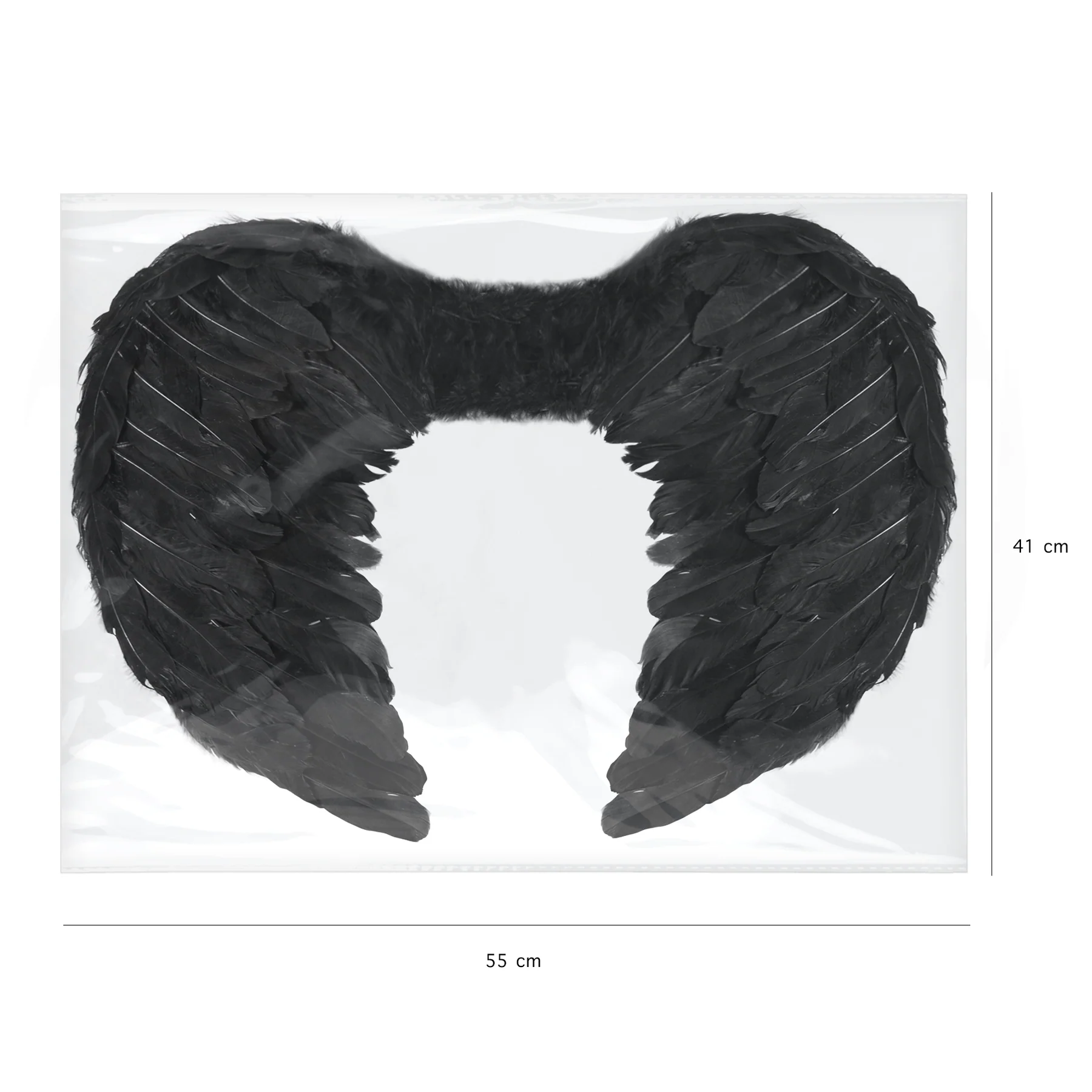 Siivet 54x37cm musta - Image 2