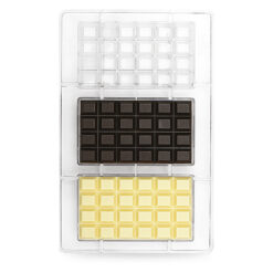 Suklaalevymuotti 3-os, 100g