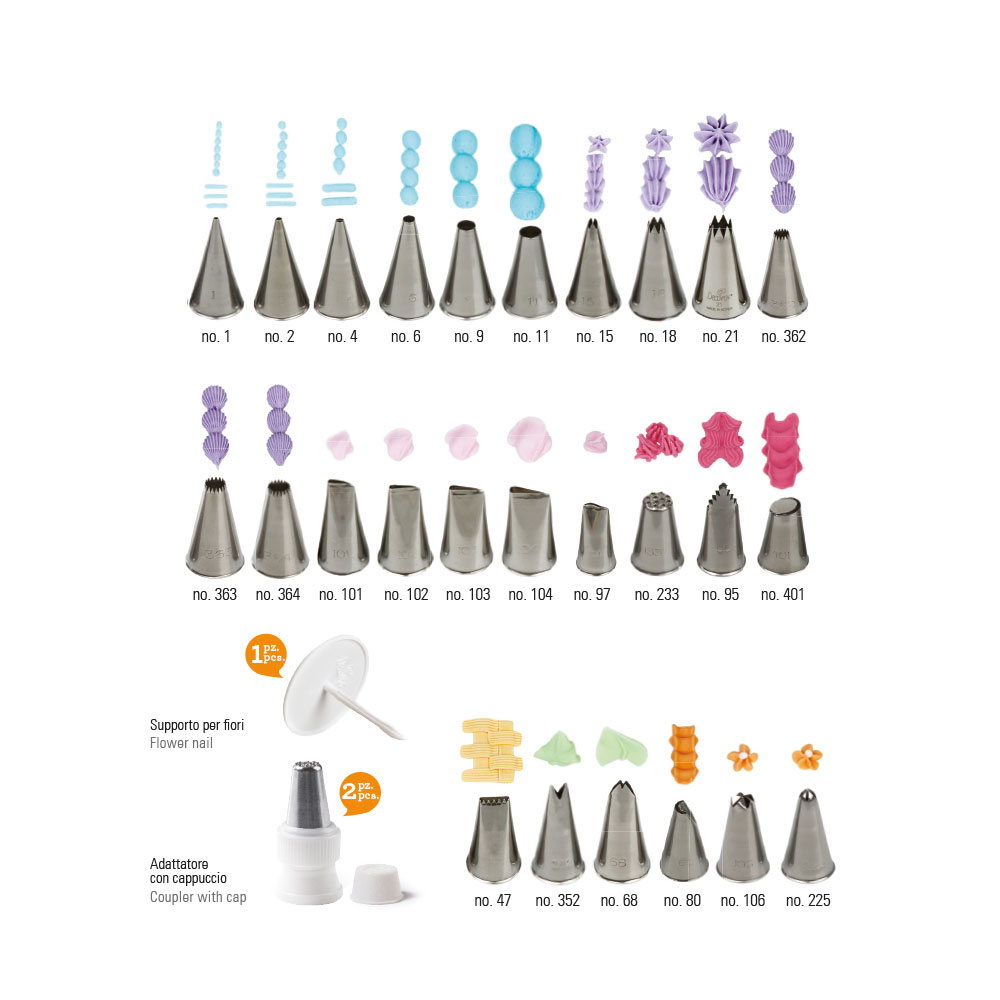 Ammattimainen pursotussetti - Image 3