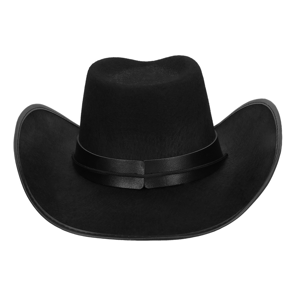Cowboy hattu Wyatt musta - Image 4