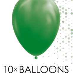 Ilmapallot tumma vihreä10kpl