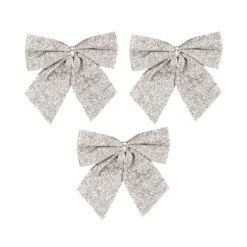 Hopeiset rusetit 3kpl