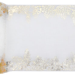 Kaitaliina Majestic nature valko-kultainen