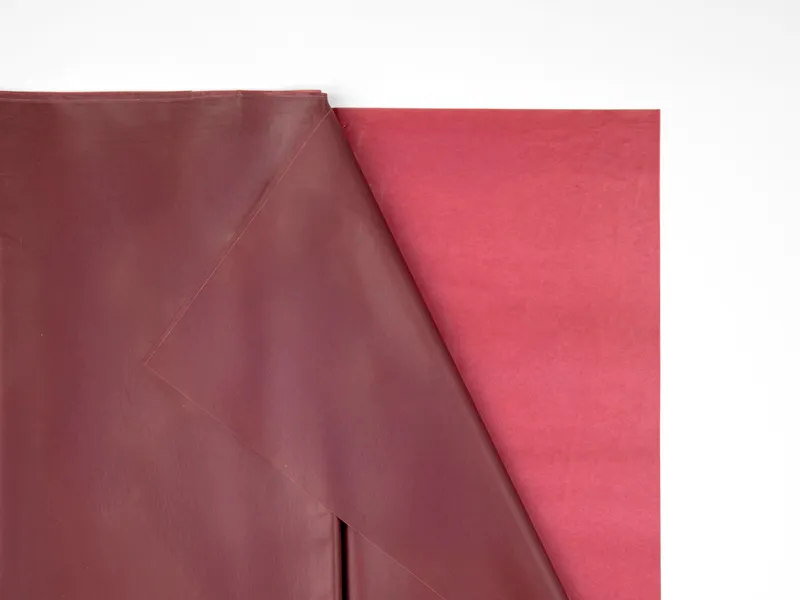 Pöytäliina, tummanpunainen 137x183cm - Image 2