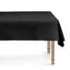 Pöytäliina, musta 137x183cm