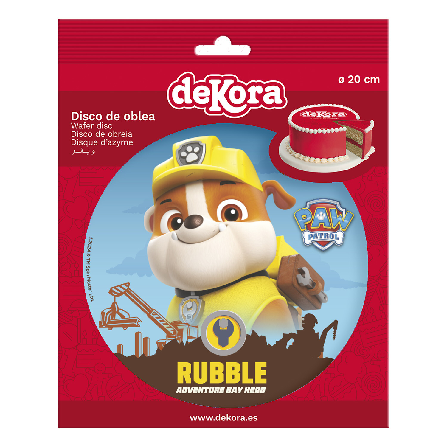 Kakkukuva -Ryhmä Hau Rolle 20 cm