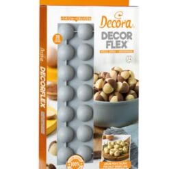 Puolipallo silikonimuotti 30x17x 3cm