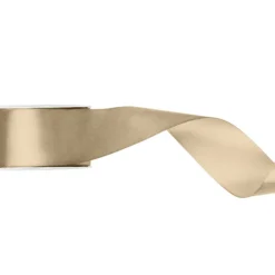 Satiininauha 25mm / 25m cold gold