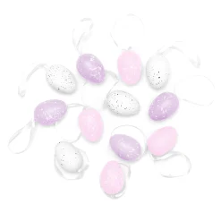 Pääsiäisen koristemunat 12kpl laventelilajitelma