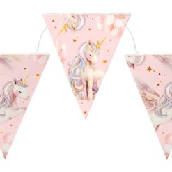 Yksisarvinen magical unicorn viirinauha 300cm