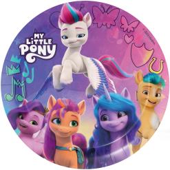 My Little Pony-lautaset 23cm 8kpl