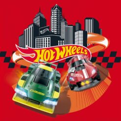 Hot Wheels-lautasliinat 33x33cm 20kpl