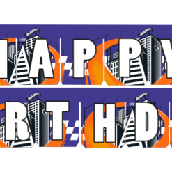 Hot Wheels-banneri 3m