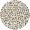 FunCakes soft pearls koristehelmet metallic silver 55g