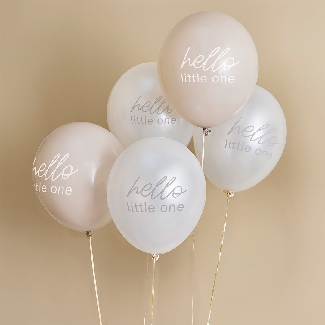 Ilmapallot hello little one 5kpl