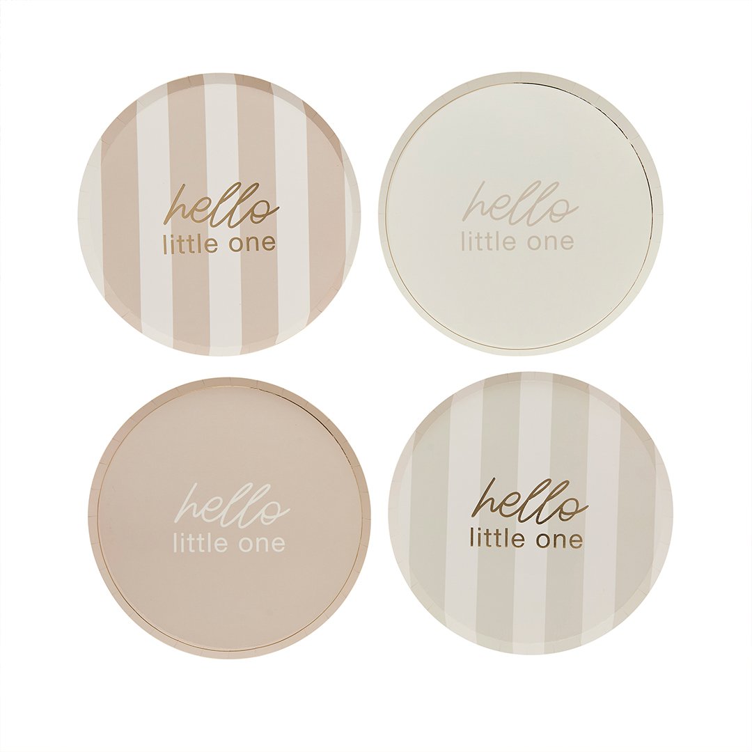 Isot lautaset hello little one 8kpl - Image 3