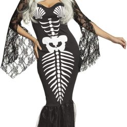 Naamiaisasu mermaid skeleton 36-38