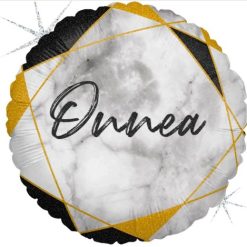 Onnea marmori musta foliopallo